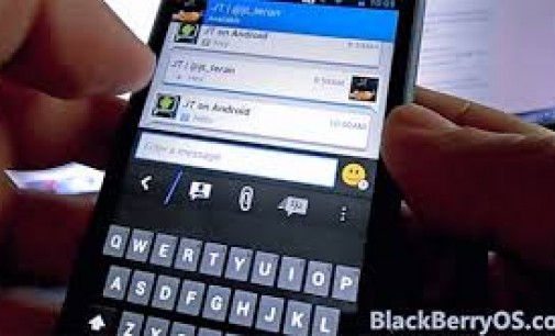 BlackBerry Messenger para iOS y Android sumó 20 millones de usuarios en una semana