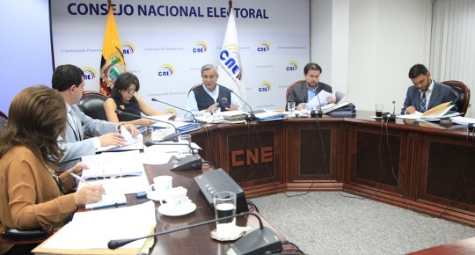 CNE fija límite de gasto electoral en $ 8’457.720,94