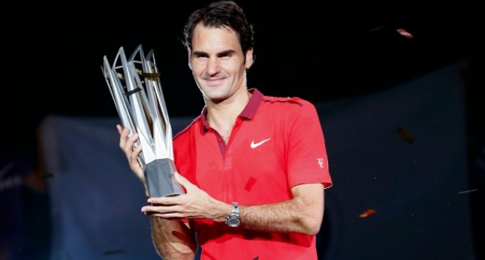 Roger Federer, campeón del Masters de Shanghai