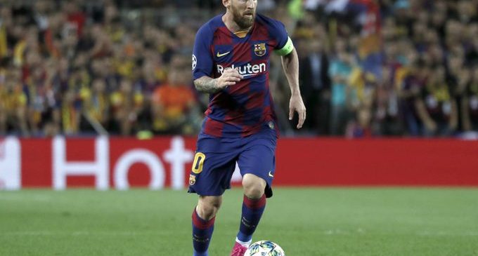 Lionel Messi, tras crear la jugada del triunfo